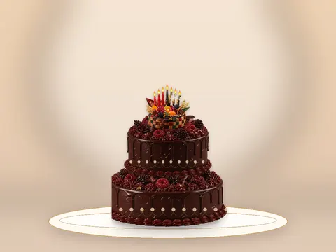 Preview the Kwanzaa Together · Luminous full cake