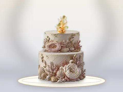 Preview the Midnight Toast · Luminous full cake