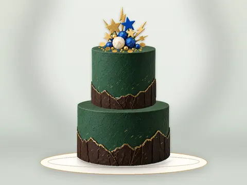 Preview the Alpine Lodge · Reserve full cake