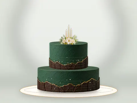 Preview the Alpine Lodge · Summit full cake