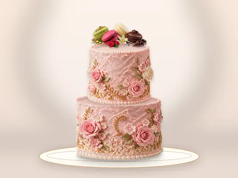 Preview the Apricot Silk · Atelier full cake