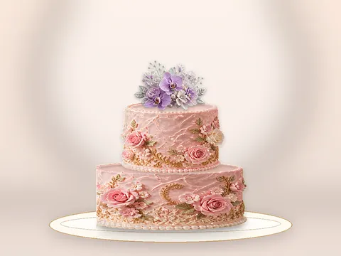 Preview the Apricot Silk · Lustre full cake