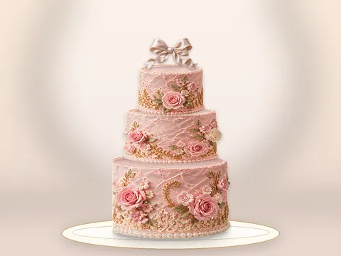 Preview the Apricot Silk · Soirée full cake