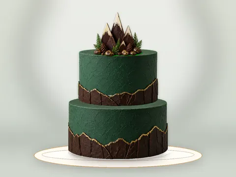 Preview the Alpine Lodge · Signature full cake