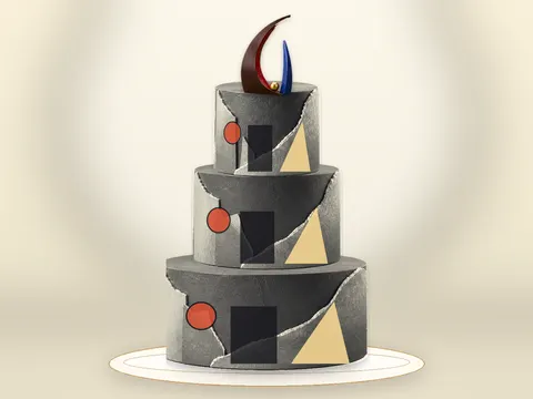 Preview the Bauhaus Balance · Icon full cake