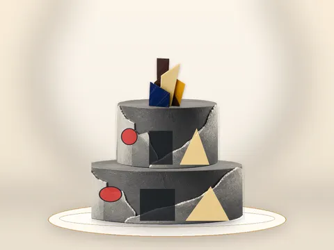 Preview the Bauhaus Balance · Mirage full cake