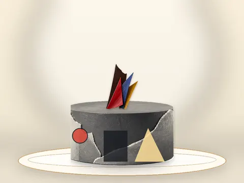 Preview the Bauhaus Balance · Monolith full cake
