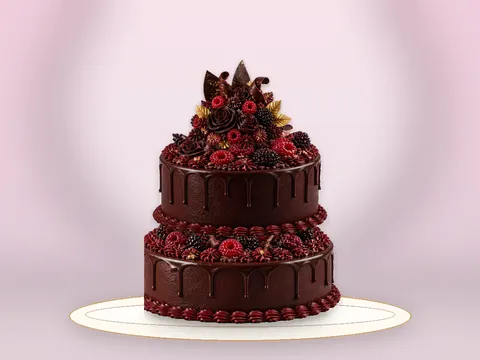 Preview the Berry Sparkle · Birthday full cake