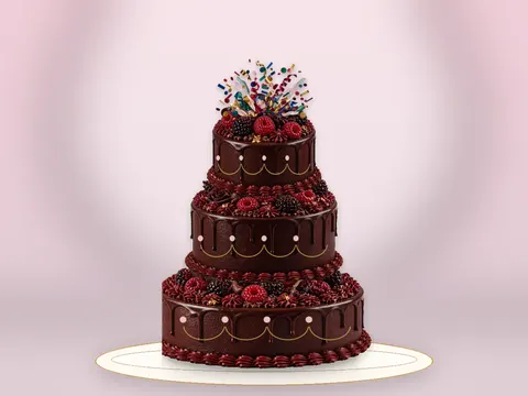 Preview the Berry Sparkle · Grand full cake