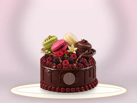 Preview the Berry Sparkle · Magic full cake