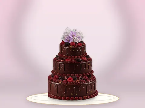 Preview the Berry Sparkle · Party full cake
