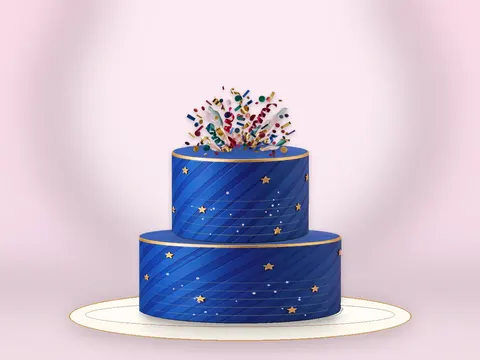 Preview the Bubblegum Party · Wonder full cake