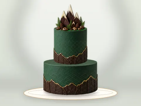 Preview the Campfire Quest · Sparkle full cake