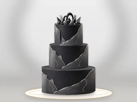 Preview the Charcoal Studio · Field full cake