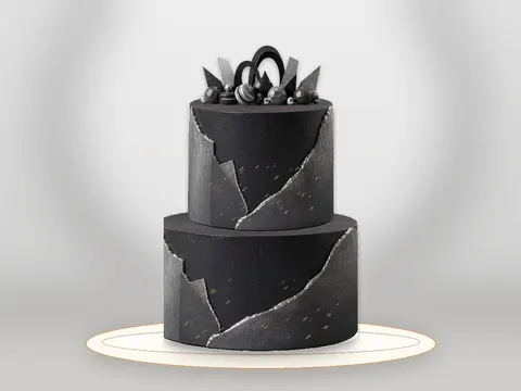 Preview the Charcoal Studio · Reserve full cake