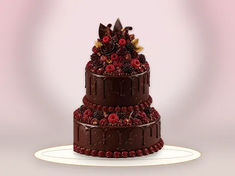 Preview the Midnight Chocolate · Atelier full cake