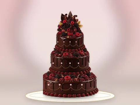 Preview the Midnight Chocolate · Grand full cake