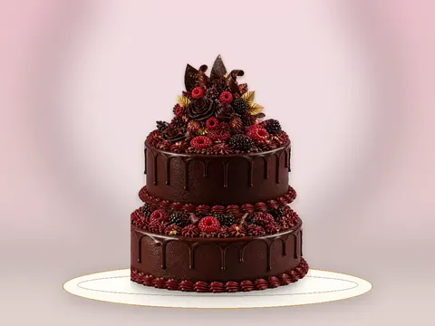 Preview the Midnight Chocolate · Signature full cake