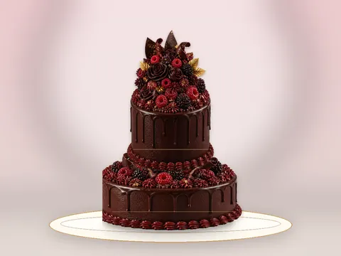 Preview the Midnight Chocolate · Velvet full cake