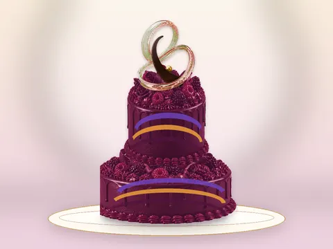 Preview the Chromatic Gesture · Electric full cake