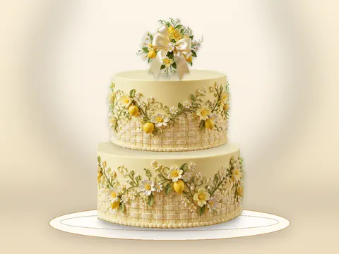 Preview the Citrus Sunshine · Birthday full cake