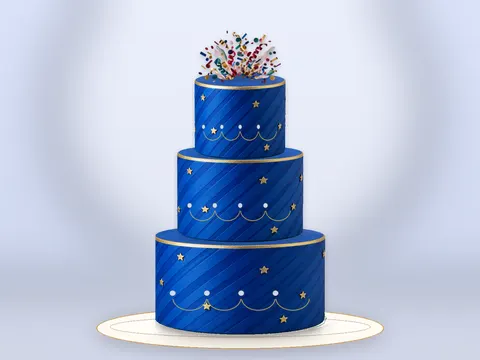 Preview the Cobalt Victory · Grand full cake