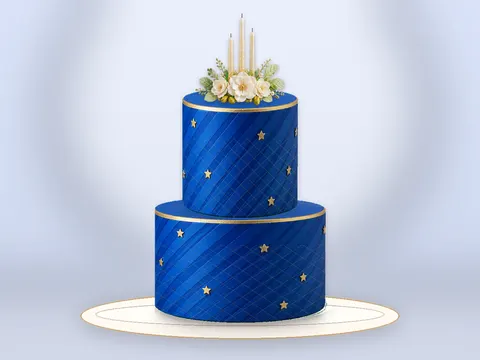 Preview the Cobalt Victory · Workshop full cake