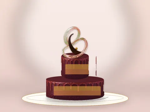 Preview the Color Field · Electric full cake