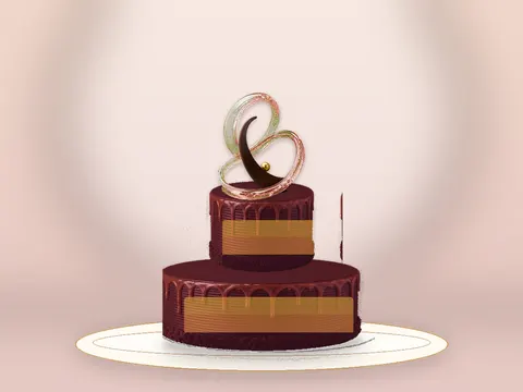 Preview the Color Field · Kinetic full cake
