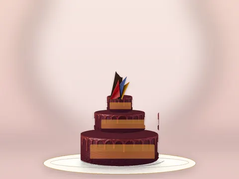 Preview the Color Field · Prism full cake