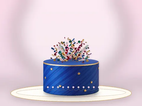 Preview the Confetti Pop · Dream full cake