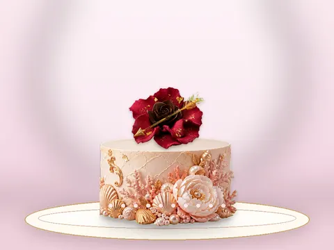 Preview the Cupid's Target Practice full cake