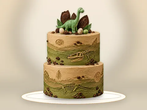 Preview the Dinosaur Adventure · Birthday full cake