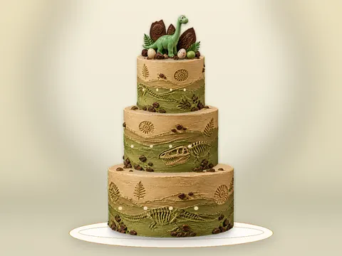 Preview the Dinosaur Adventure · Grand full cake