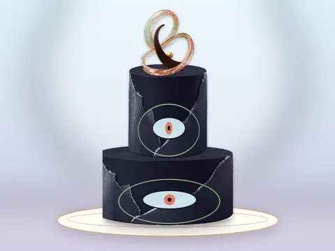Preview the Dreamscape Orbit · Electric full cake