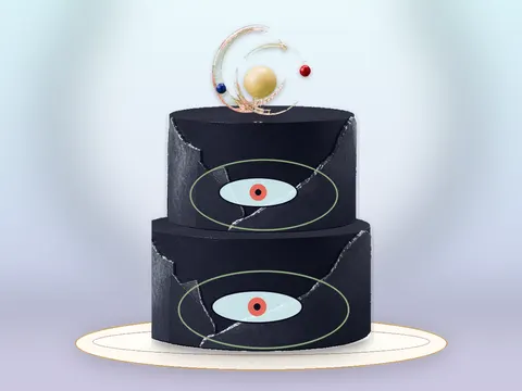 Preview the Dreamscape Orbit · Gallery full cake