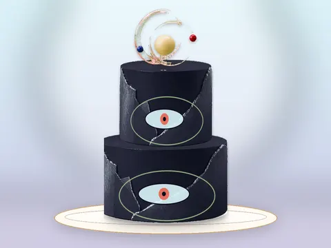 Preview the Dreamscape Orbit · Offset full cake