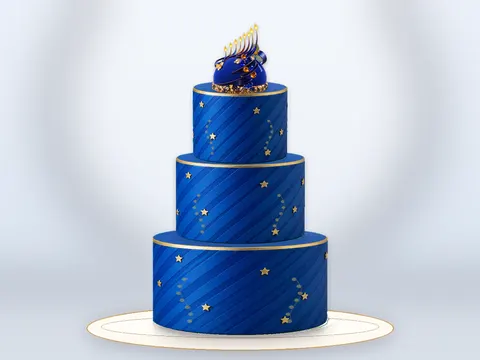 Preview the Eight Nights full cake