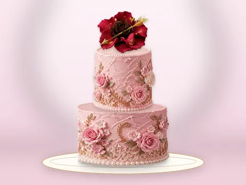 Preview the Electric Valentine full cake