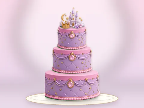 Preview the Fairytale Castle · Adventure full cake