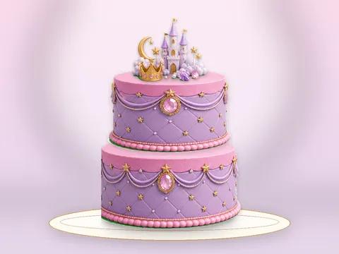 Preview the Fairytale Castle · Birthday full cake