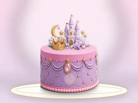Preview the Fairytale Castle · Magic full cake