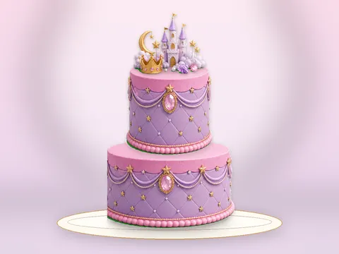Preview the Fairytale Castle · Sparkle full cake