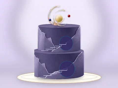 Preview the Floating Room · Gallery full cake
