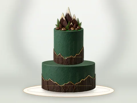 Preview the Forest Summit · Modern full cake