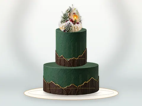 Preview the Gingerbread Gallery full cake