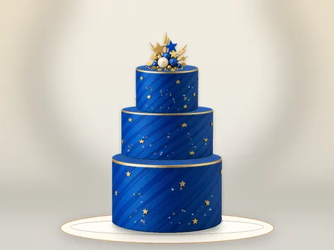 Preview the Golden Goal · Victory full cake