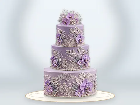 Preview the Blue Hydrangea · Garden full cake