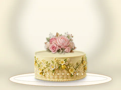 Preview the Lemon Garden · Petite full cake