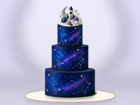 Preview the Lunar Mission · Adventure full cake
